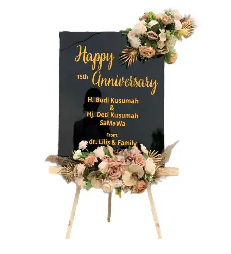 Papan Bunga Akrilik Alam Pauh Duo